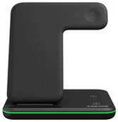 Ładowarki do telefonów - Canyon WS-303 3w1 15W LED Czarna - miniaturka - grafika 1