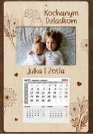 Kalendarze - Kalendarz Z Ramką Na Dzień Babci I Dziadka/Drevniane.Pl - miniaturka - grafika 1