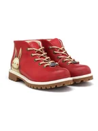 Botki damskie - Goby Botki w kolorze czerwonym - miniaturka - grafika 1