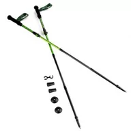 Nordic walking - Spokey Kijki do nordic walking Sky Run Czarno-zielony - miniaturka - grafika 1