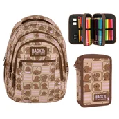 Plecaki szkolne i tornistry - PLECAK+PIÓRNIK ZESTAW DOGS PIESEK BACKUP O17 DERFORM - miniaturka - grafika 1