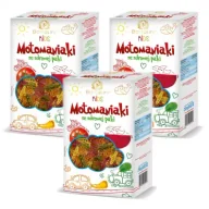 Makaron - Bartolini Kids Makaron dla dzieci z warzywami motomaniaki Zestaw 3 x 250 g - miniaturka - grafika 1