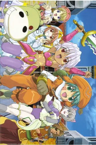 Plakat Anime Manga .hack dhs_010 A1+ (custom)