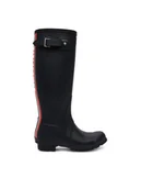 Kalosze damskie - Hunter Kalosze WFT2353RMA Czarny - miniaturka - grafika 1