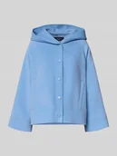 Płaszcze męskie - Kurtka wełniana o pudełkowym kroju z kapturem model ‘OLIATO’ - miniaturka - grafika 1