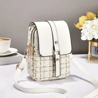 Torebki damskie - TEMU Super Popularna Elegancka Szlachetna Wysokiej Jakości Klasyczna Torba na Telefon w Stylu Vintage, Modny i Wyszukany Design, Prosta i Wspaniała - miniaturka - grafika 1