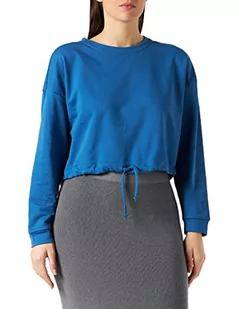 ONLY Damska bluza Onldreamer Life Unb Ls Oneck String Noos, Déja Vu Blue, M - Bluzy damskie - miniaturka - grafika 1