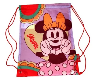 Worek, torba sportowa Minnie Mouse 43 x 33 cm - Torby szkolne - miniaturka - grafika 1