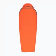 Śpiwory - Wkładka do śpiwora Sea to Summit Reactor Extreme Sleeping Bag Liner Mummy CT spicy orange/beluga - miniaturka - grafika 1