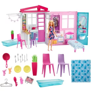 Barbie FXG55 domek dla lalek, wielokolorowy - Domki dla lalek - miniaturka - grafika 3