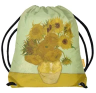 Torby szkolne - Worek Martwa natura: wazon z piętnastoma słonecznikami Vincent Van Gogh-Standard - miniaturka - grafika 1