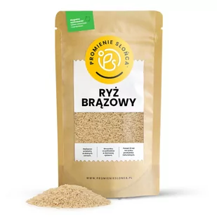 Ryż naturalny brązowy 1000g - Ryż - miniaturka - grafika 1