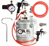 Pozostałe akcesoria malarskie - Agregat malarski do malowania Pneumatyczny 8L MAR-POL - miniaturka - grafika 1