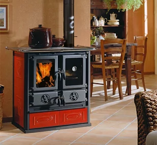 La Nordica Kuchnia Rosetta BII Ceramica Liberty 7,2 kW - Kuchnie węglowe - miniaturka - grafika 1