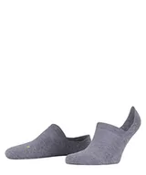 Skarpetki damskie - FALKE Uniseks Stopki Cool Kick Invisible U IN Oddychający I Szybkoschnący niewidoczne jednokolorowe 1 Para, Szary (Light Grey 3400), 37-38 - miniaturka - grafika 1