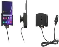Uchwyty samochodowe do telefonów - Uchwyt do Samsung Galaxy Note 20 Ultra z wbudowanym kablem USB oraz ładowarką samochodową. - miniaturka - grafika 1