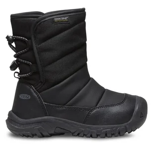 Śniegowce Keen Puffrider Wp 1028022-10 Czarny - Buty dla chłopców - miniaturka - grafika 1