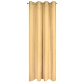 Zasłony - Euro Firany Zasłona 140 x 250 Dekoracyjna Welwet Milo Musztard 1207218 - miniaturka - grafika 1