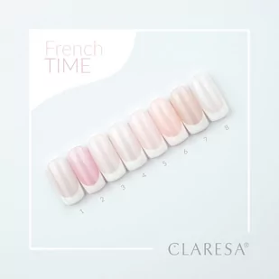 Claresa - Lakier hybrydowy French Time 4 - 5g - Lakiery hybrydowe - miniaturka - grafika 4