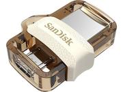 Dyski HDD - SanDisk Ultra Dual m3.0 64GB micro USB 3.0 Gold - miniaturka - grafika 1