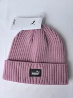 Czapki damskie - Puma Czapka beanie w kolorze jasnoróżowym - miniaturka - grafika 1