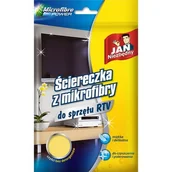 Ściereczki, gąbki, czyściki - Jan Niezbędny Ściereczka z mikrofibry do sprzętu rtv 1 szt. (8571014182) - miniaturka - grafika 1