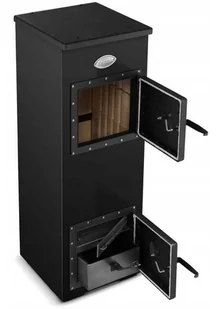 Kominek wolnostojący stalowy 5-7kW (kolor: czarny, średnica wylotu spalin: 130 mm) - spełnia anty-smogowy EkoProjekt 99680076 - Kominki wolnostojące - miniaturka - grafika 12