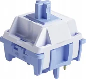 Akcesoria do komputerów stacjonarnych - Akko AKKO Creamy Cyan Switches, mechanisch, 5-Pin, clicky, MX-Stem, 50g - 45 Stck - miniaturka - grafika 1