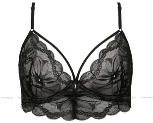 Charlize/B2 biustonosz miękki czarny (kolor jak na zdjęciu, rozmiar 65B) - Biustonosze - miniaturka - grafika 8