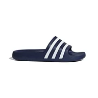 Klapki i japonki męskie - Męskie Klapki ADIDAS ADILETTE AQUA F35542 – Niebieski - miniaturka - grafika 1