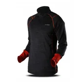 Bluzy sportowe męskie - Męska bluza Trimm Clinic Rozmiar: XXL / Kolor: szary/pomarańczowy - miniaturka - grafika 1