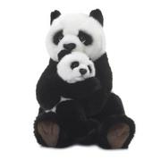 Maskotki i pluszaki - WWF Panda mama z dzieckiem 28 cm - miniaturka - grafika 1