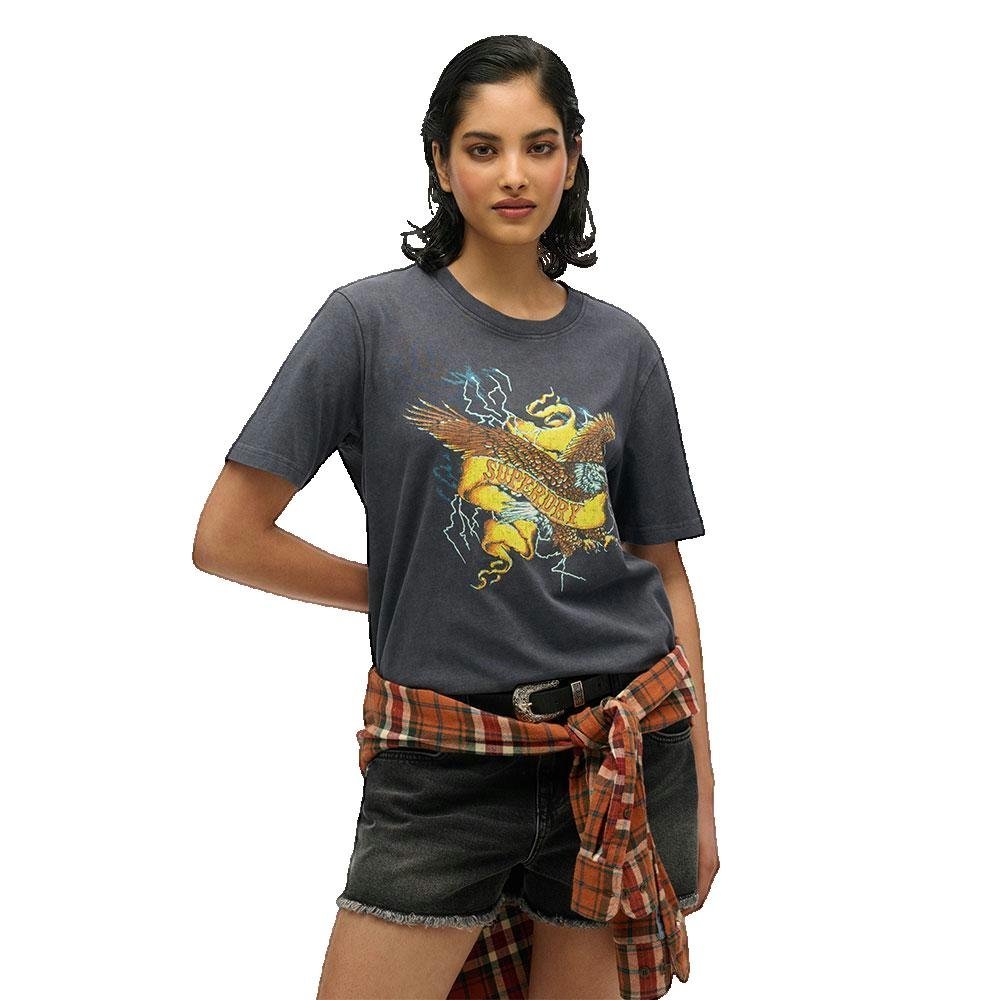 Superdry Biker Rock Graphic Relaxed T-shirt