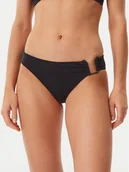 Stroje kąpielowe - Calvin Klein Swimwear Dół od bikini KW0KW02810 Czarny - miniaturka - grafika 1