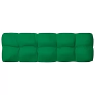 Poduszki ogrodowe - vidaXL Poduszka na sofę z palet, zielona, 120x40x12 cm - miniaturka - grafika 1