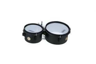 Tama MT68STBK Steel Mini-Tymp - 15 cm i 20 cm - Czarny MT68STBK - Instrumenty perkusyjne - miniaturka - grafika 1