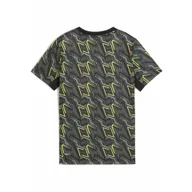 Odzież sportowa dziecięca - Młodzieżowa koszulka Essentials Poly PUMA Black - miniaturka - grafika 1