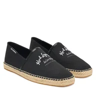 Espadryle męskie - Espadryle KARL LAGERFELD KL70126 Czarny - miniaturka - grafika 1