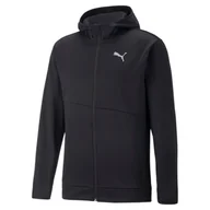 Bluzy sportowe męskie - Bluza treningowa męska PUMA Train All Day Pwr Fleece - miniaturka - grafika 1