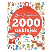 Kolorowanki, wyklejanki - 2000 naklejek. Boże Narodzenie - miniaturka - grafika 1