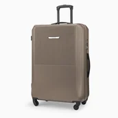 Walizki - Duża walizka PUCCINI SAN DIEGO ABS025A 6C Szampańska - miniaturka - grafika 1