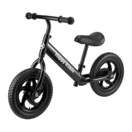 Rowerki biegowe - Rowerek biegowy czarny - miniaturka - grafika 1