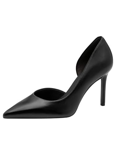 Tamaris Damen Pumps 1-22429-46, Czółenka damskie, czarne, 37 EU