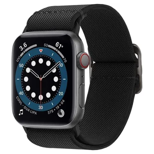 Spigen Pasek Fit Lite do Apple Watch 4 / 5 / 6 / 7 / SE (38 / 40 / 41 mm) Black - Akcesoria do smartwatchy - miniaturka - grafika 1