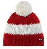 Czapki damskie - Eisbar Star Pompon MU SKA E33140-AUT Czerwone One size - miniaturka - grafika 1
