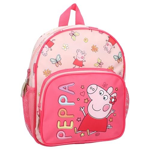 Vadobag plecak świnka Pppa I lov This!, Różowy, One Size, Klasyczny