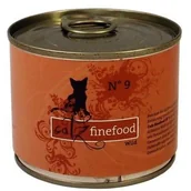 Mokra karma dla kotów - Catz Finefood N.09 Dziczyzna puszka 800g - miniaturka - grafika 1