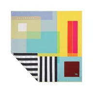 Apaszki i szaliki damskie - Chusta jedwabna Kompozycja '80 / 90x90 - miniaturka - grafika 1