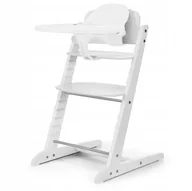 Krzesełka do karmienia - Cybex Iris 3in1 drewniane krzesłko do karmienia 6M+ / All White - miniaturka - grafika 1