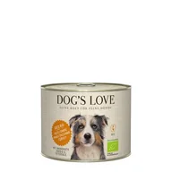 Mokra karma dla psów - DOG'S LOVE BIO 6 x 200 g Indyk z szarłatem i dynią - miniaturka - grafika 1
